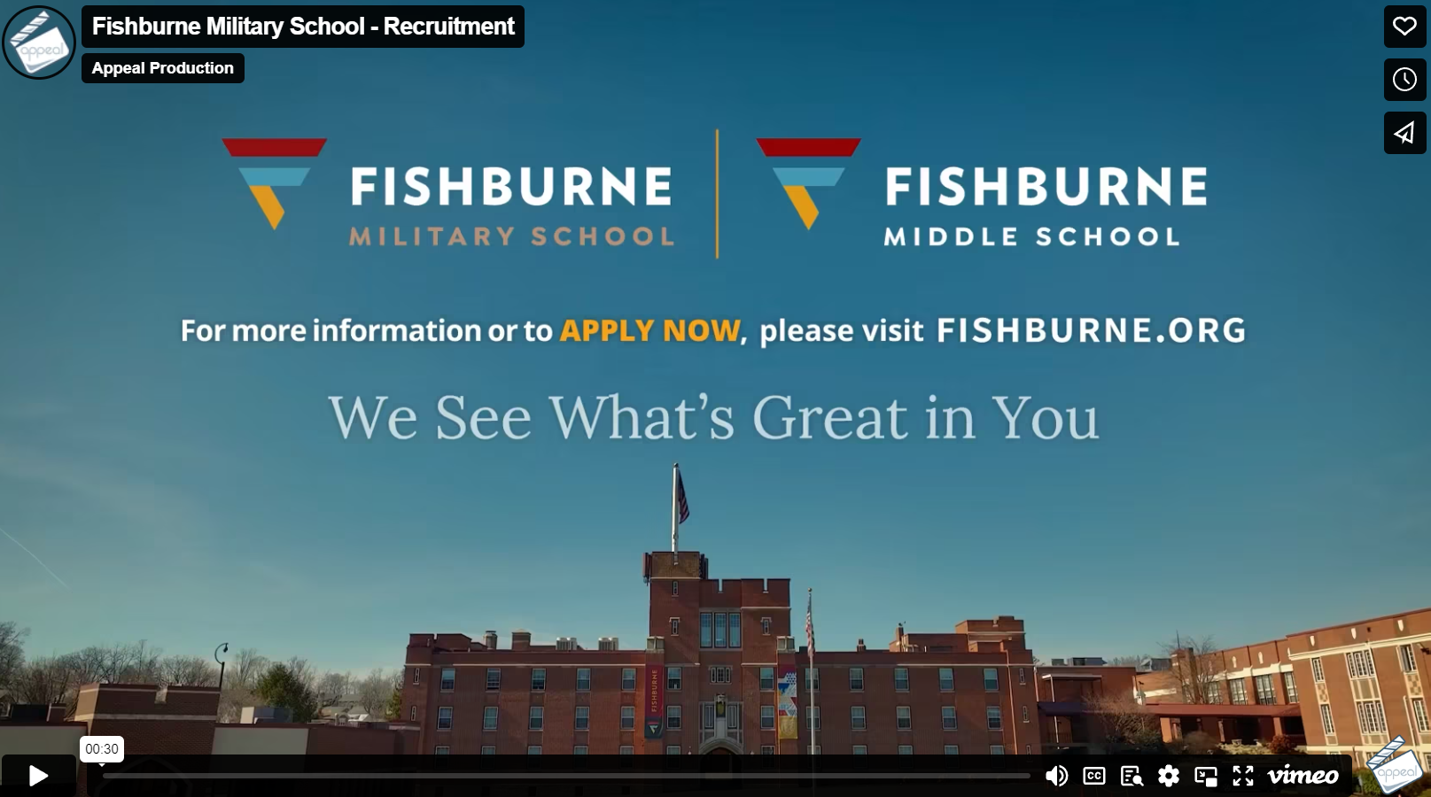 Fishburne Military School Vimeo