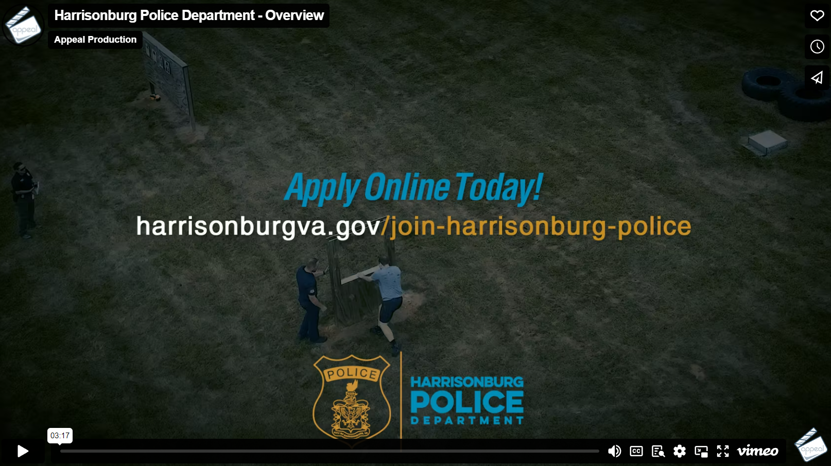 Recruitment Marketing: Harrisonburg Police Department