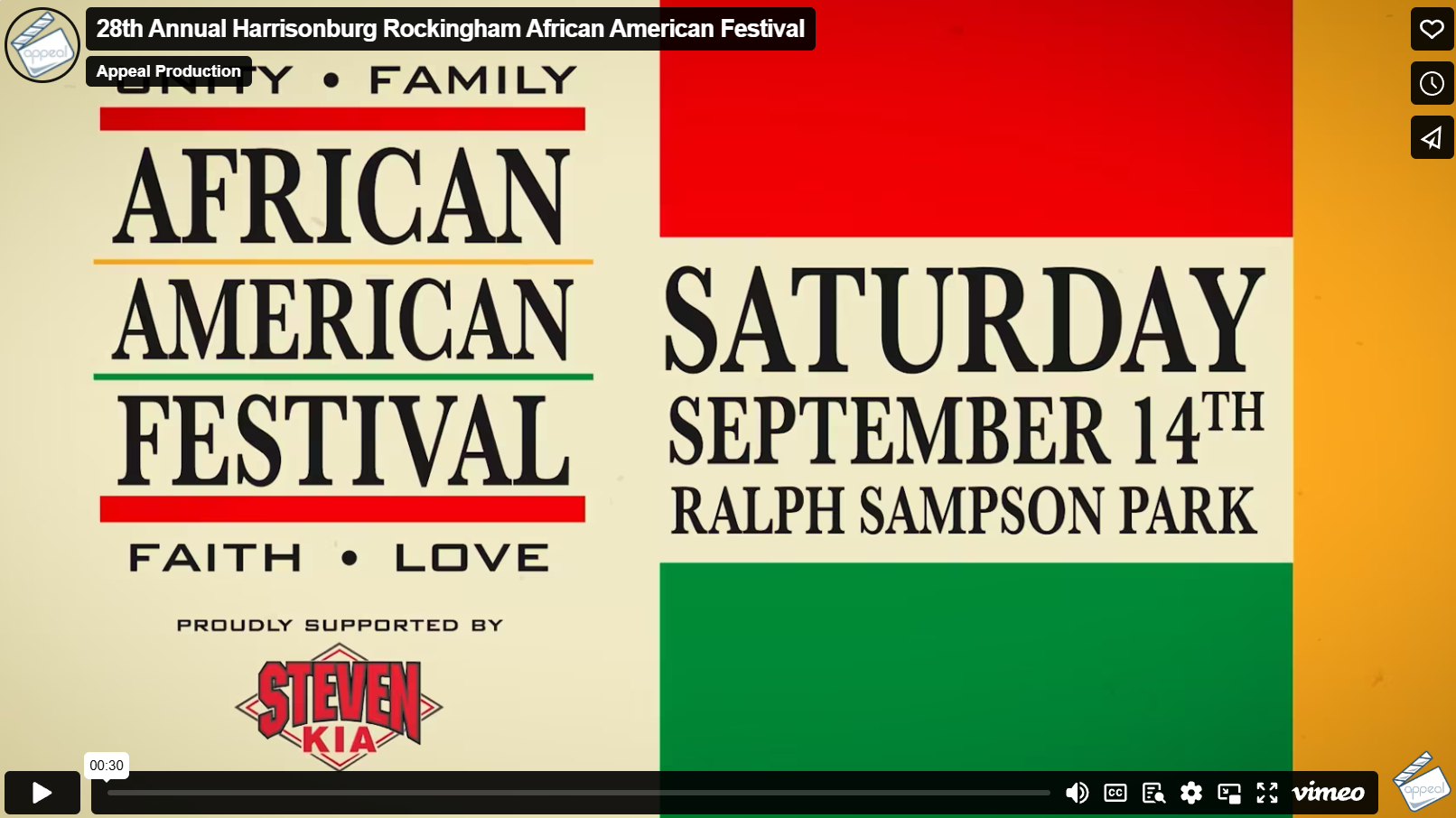 Event Marketing: Harrisonburg Rockingham African American Festival